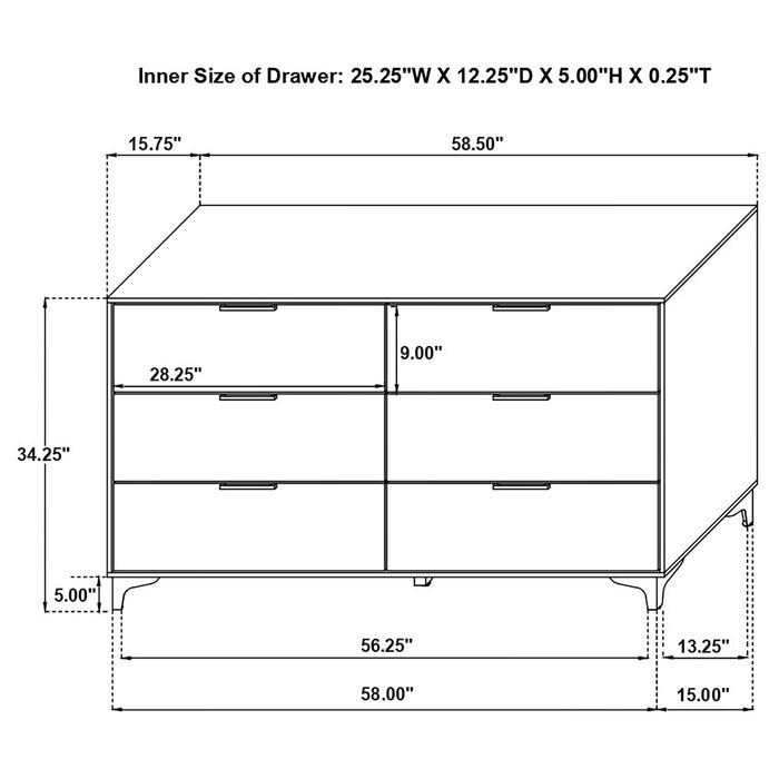 Kendall Dresser - Home Furniture And More (Brentwood, MD)