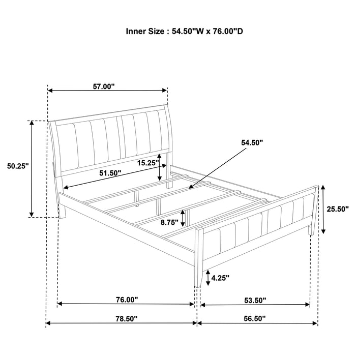 Wilkes Panel Bed - Home Furniture And More (Brentwood, MD)