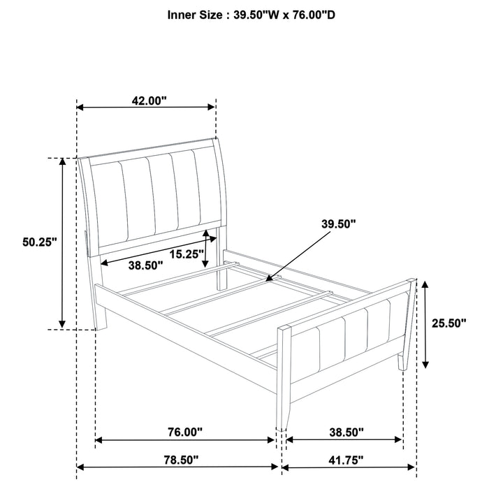 Wilkes Panel Bed - Home Furniture And More (Brentwood, MD)