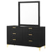 Kendall Dresser with Mirror - Home Furniture And More (Brentwood, MD)