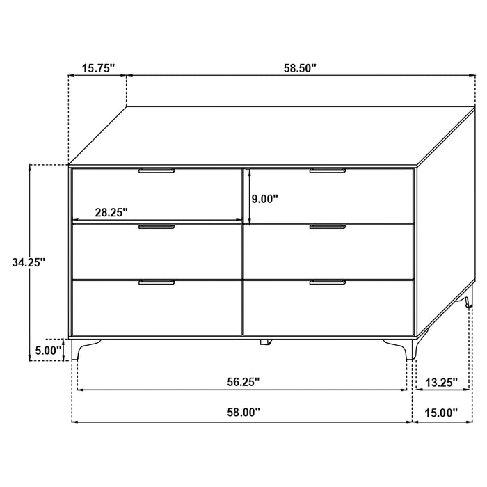 Kendall Dresser - Home Furniture And More (Brentwood, MD)