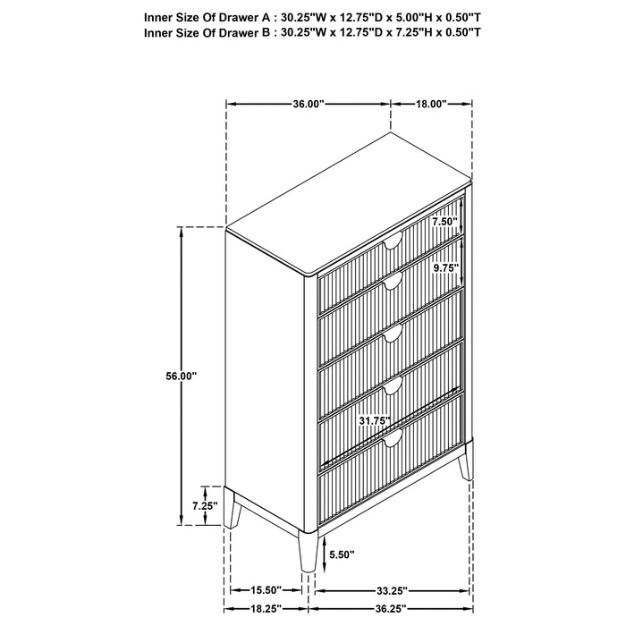 Brookmead Chest of Drawers - Home Furniture And More (Brentwood, MD)