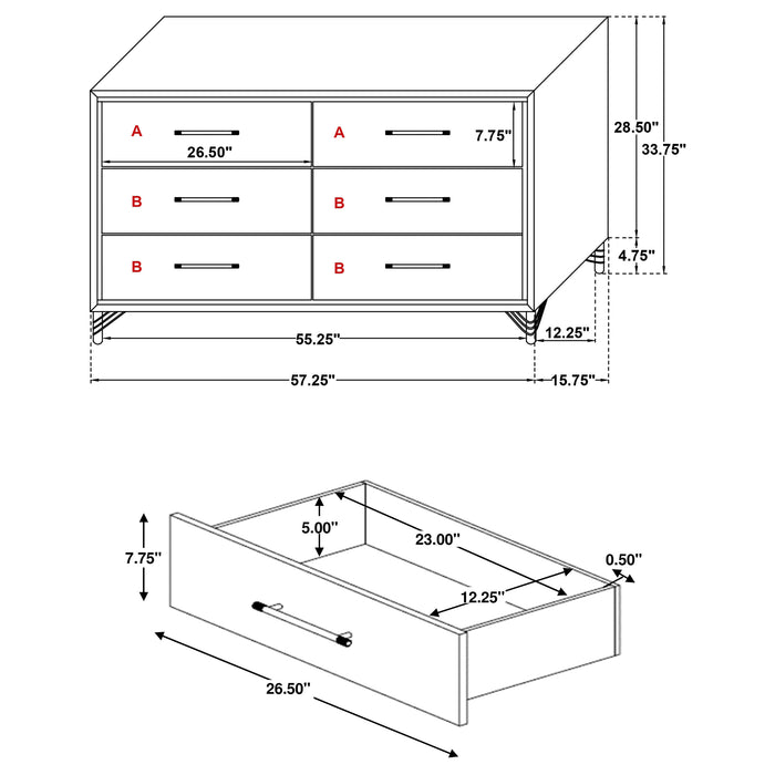 Lucia Dresser - Home Furniture And More (Brentwood, MD)