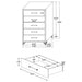 Lucia Chest of Drawers - Home Furniture And More (Brentwood, MD)