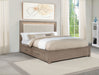 Kenora Panel Platform Storage Bed with LED Lighting - Home Furniture And More (Brentwood, MD)