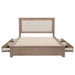Kenora Panel Platform Storage Bed with LED Lighting - Home Furniture And More (Brentwood, MD)