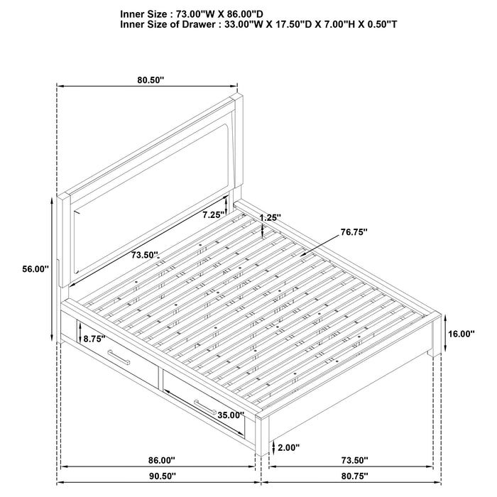 Kenora Bedroom Set - Home Furniture And More (Brentwood, MD)