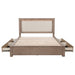 Kenora Panel Platform Storage Bed with LED Lighting - Home Furniture And More (Brentwood, MD)
