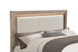 Kenora Panel Platform Storage Bed with LED Lighting - Home Furniture And More (Brentwood, MD)