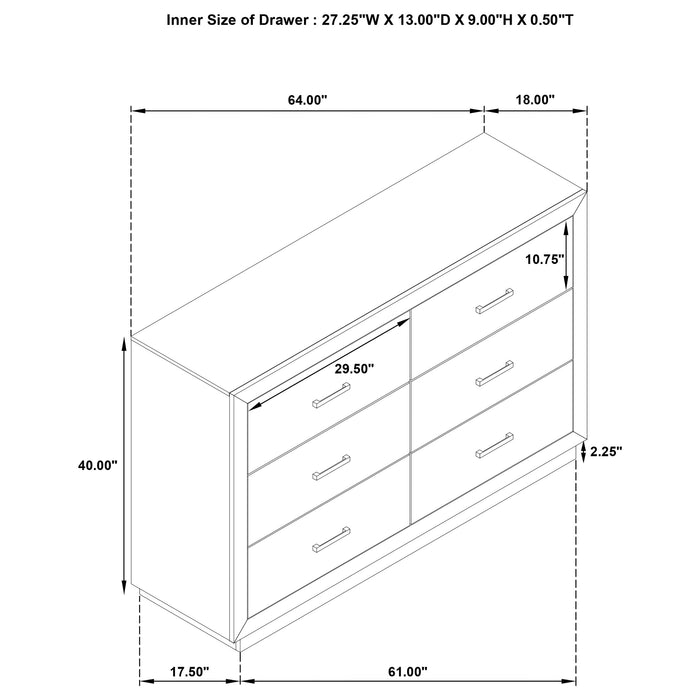 Kenora Bedroom Set - Home Furniture And More (Brentwood, MD)