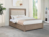 Kenora Panel Platform Storage Bed with LED Lighting - Home Furniture And More (Brentwood, MD)
