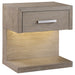 Kenora Nightstand with LED Lighting - Home Furniture And More (Brentwood, MD)
