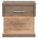 Kenora Nightstand with LED Lighting - Home Furniture And More (Brentwood, MD)