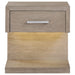 Kenora Nightstand with LED Lighting - Home Furniture And More (Brentwood, MD)