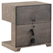 Kenora Nightstand with LED Lighting - Home Furniture And More (Brentwood, MD)