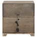 Kenora Nightstand with LED Lighting - Home Furniture And More (Brentwood, MD)