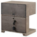 Kenora Nightstand with LED Lighting - Home Furniture And More (Brentwood, MD)