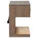 Kenora Nightstand with LED Lighting - Home Furniture And More (Brentwood, MD)