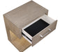 Kenora Nightstand with LED Lighting - Home Furniture And More (Brentwood, MD)