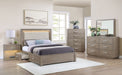 Kenora Nightstand with LED Lighting - Home Furniture And More (Brentwood, MD)