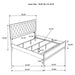 Sonora Panel Bed - Home Furniture And More (Brentwood, MD)