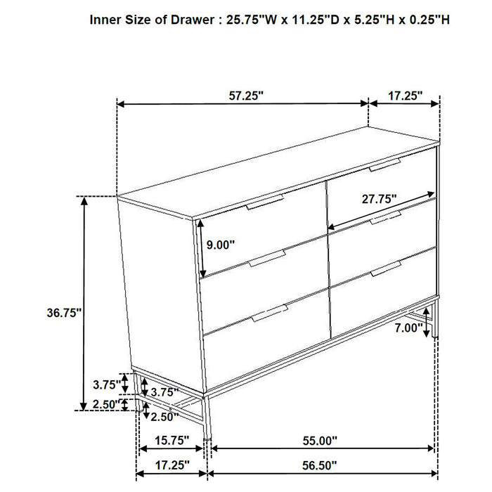 Sonora Bedroom Set - Home Furniture And More (Brentwood, MD)