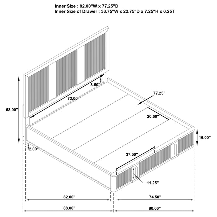 Terrace Bedroom Set - Home Furniture And More (Brentwood, MD)