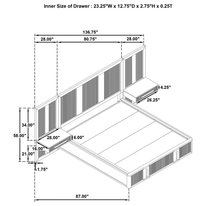 Terrace Bedroom Set - Home Furniture And More (Brentwood, MD)