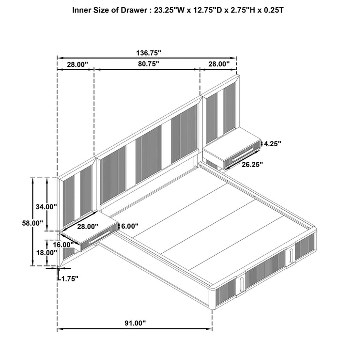 Terrace Bedroom Set - Home Furniture And More (Brentwood, MD)