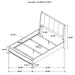 Granada Bedroom Set - Home Furniture And More (Brentwood, MD)