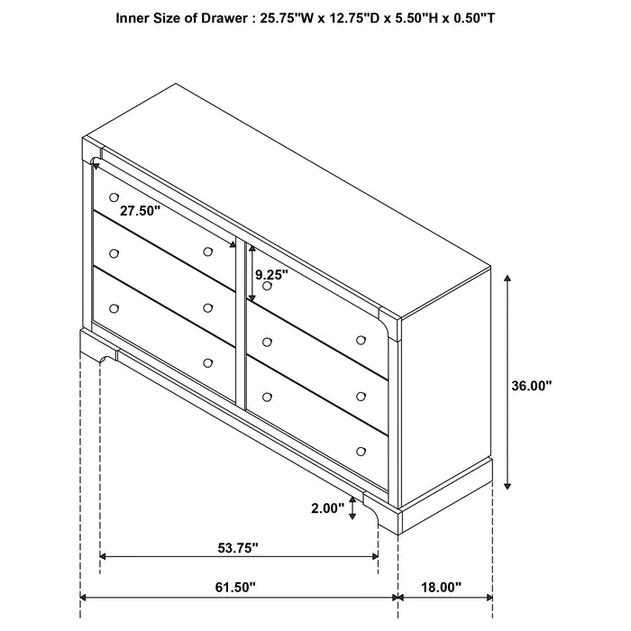 Gran Park Dresser - Home Furniture And More (Brentwood, MD)