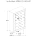 Ives Chest of Drawers - Home Furniture And More (Brentwood, MD)