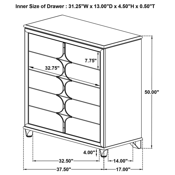 Olivia Bedroom Set - Home Furniture And More (Brentwood, MD)