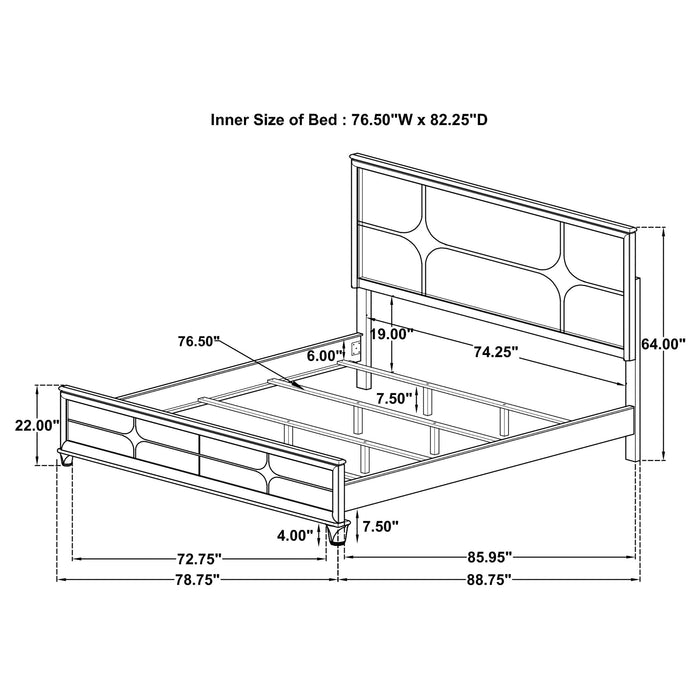 Olivia Bedroom Set - Home Furniture And More (Brentwood, MD)