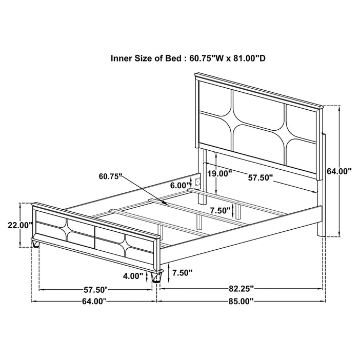 Olivia Bedroom Set - Home Furniture And More (Brentwood, MD)