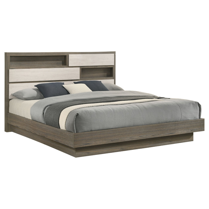Fenwick Bookcase Platform Bed - Home Furniture And More (Brentwood, MD)