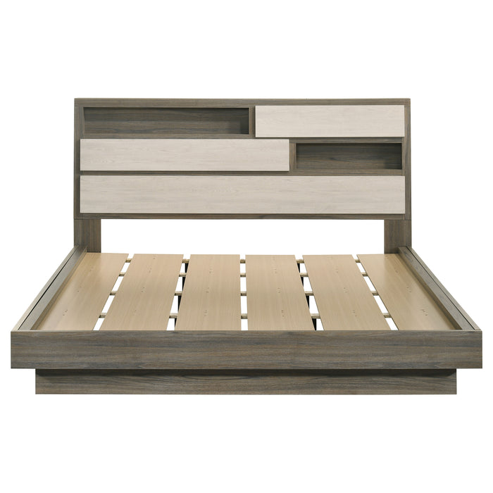 Fenwick Bookcase Platform Bed - Home Furniture And More (Brentwood, MD)
