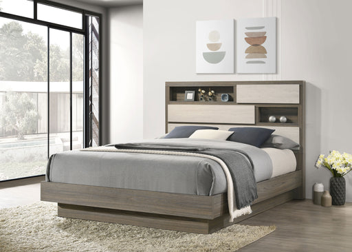 Fenwick Bookcase Platform Bed - Home Furniture And More (Brentwood, MD)