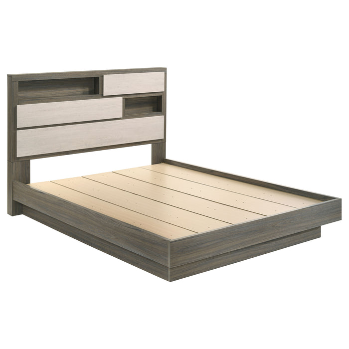 Fenwick Bookcase Platform Bed - Home Furniture And More (Brentwood, MD)
