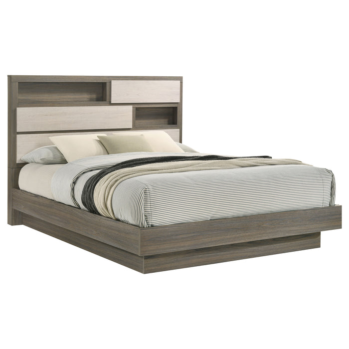 Fenwick Bookcase Platform Bed - Home Furniture And More (Brentwood, MD)