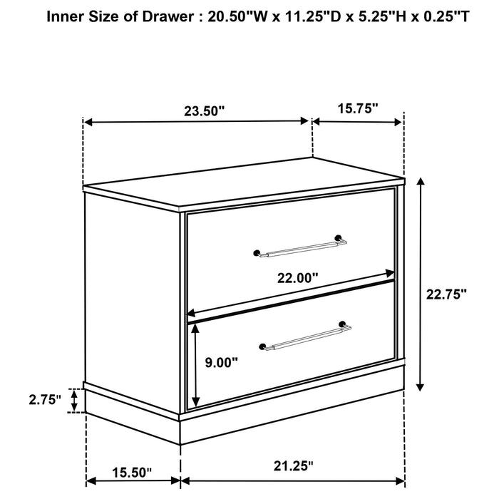 Fenwick Nightstand - Home Furniture And More (Brentwood, MD)