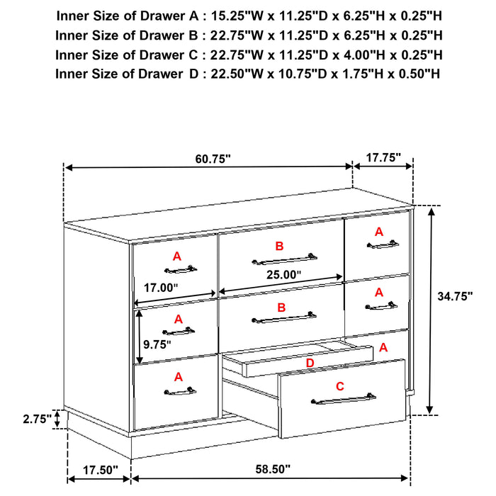 Fenwick Dresser - Home Furniture And More (Brentwood, MD)