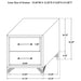 Lucia Nightstand - Home Furniture And More (Brentwood, MD)