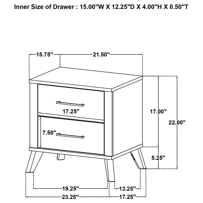 Kaywood Nightstand - Home Furniture And More (Brentwood, MD)