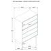 Glenwood Chest of Drawers - Home Furniture And More (Brentwood, MD)