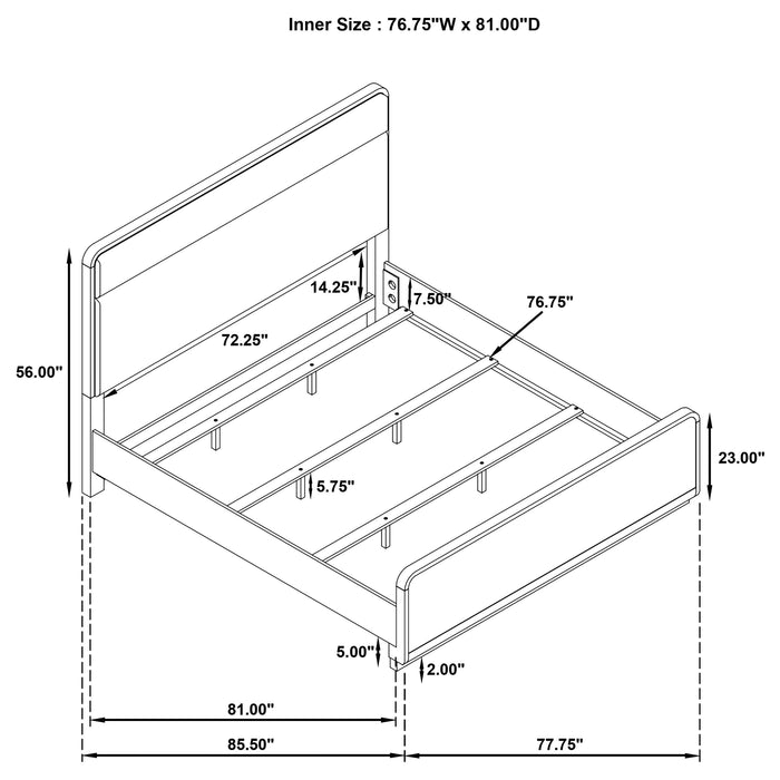 Ladera Panel Bed - Home Furniture And More (Brentwood, MD)