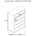 Ladera Chest of Drawers - Home Furniture And More (Brentwood, MD)