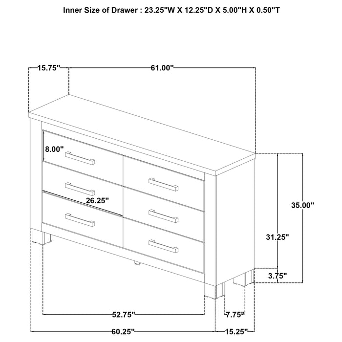 Oakglen Bedroom Set - Home Furniture And More (Brentwood, MD)