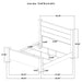 Oakglen Panel Bed - Home Furniture And More (Brentwood, MD)