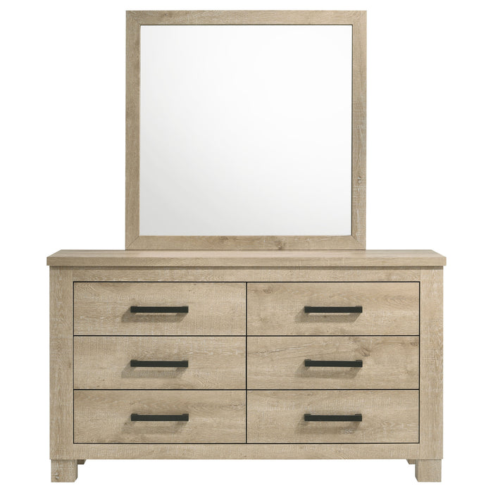 Oakglen Dresser with Mirror - Home Furniture And More (Brentwood, MD)
